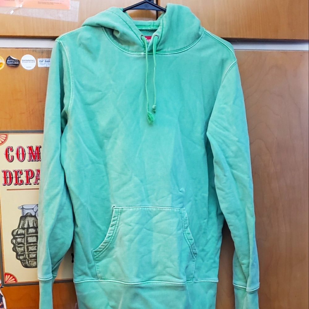 Light Green Supreme Hoodie